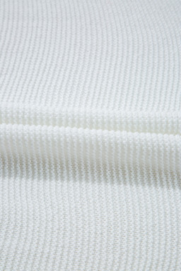 Jet Stream Solid Color Side Slits Sweater Tee
