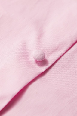 Light Pink Lace Square Neck Patchwork Puff Sleeve Blouse