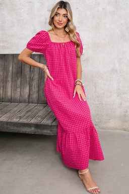 plaid maxi dresses vendor