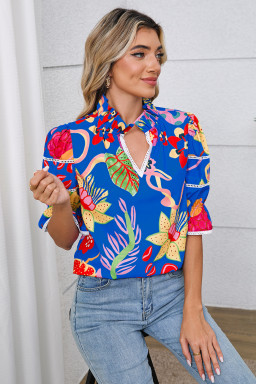 bulk abstract print blouses