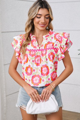 boho floral blouses vendor