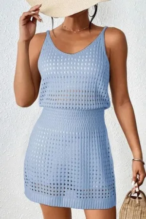 blue cover up