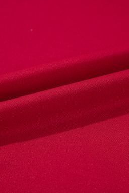 Fiery Red Sweet Bowknot Round Neck Sweatshirt