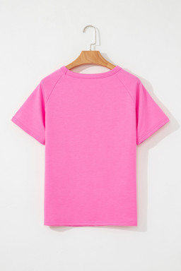 Bonbon Colorful Striped Casual Tee