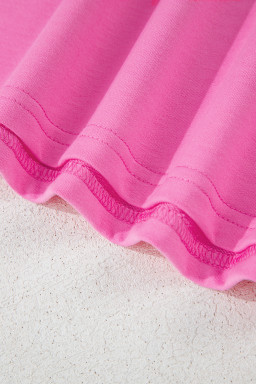 Bonbon Colorful Striped Casual Tee