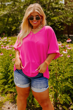 high low hem tees supplier