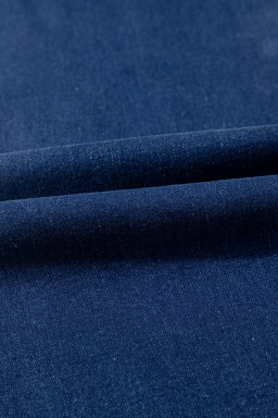 Sail Blue Center Seam Deep Washed Straight Jeans