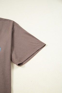 Chicory Coffee Honky Tonk Honey Graphic Crew Neck Tee
