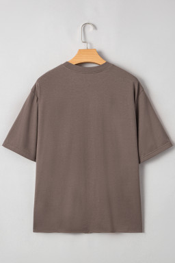 Chicory Coffee Honky Tonk Honey Graphic Crew Neck Tee