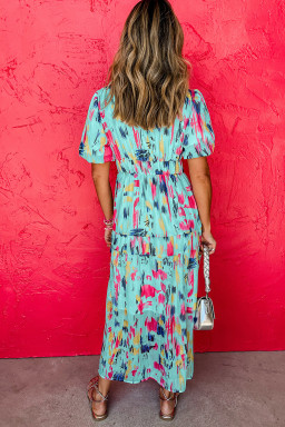 whole sale abstract maxi dresses