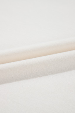 Beige Cropped Tee and Ruffle High Waist Skort Set