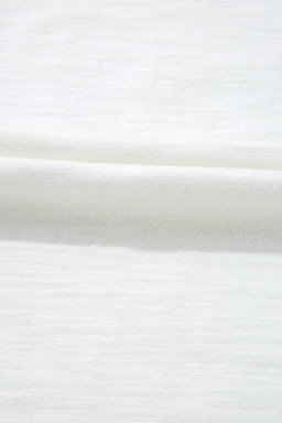 White Floral Lace Eyelet Patched Butterfly Sleeve Blouse