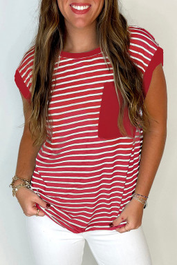 striped sleeveless tees vendor