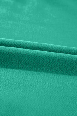 Mint Green Contrast Trim V Neck Sleeveless Mini Dress