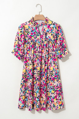 ruffle mini dresses whole sale