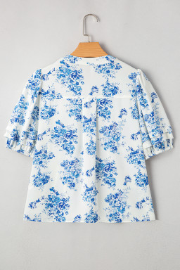 Sky Blue Blouses & Shirts