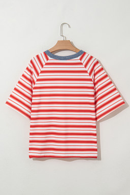 red striped t shirts supplier