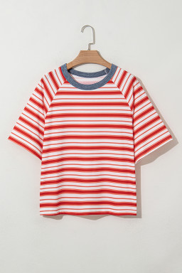 red striped t shirts vendor