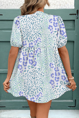 leopard print mini dresses in bulk