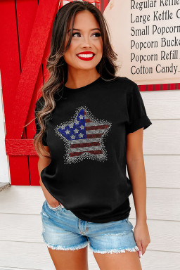 wholesale star graphic t shirts