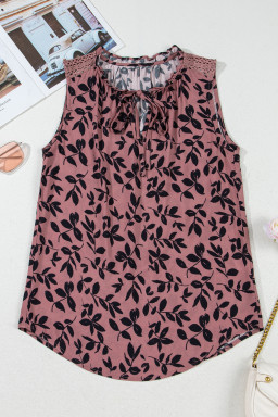 wholesale floral sleeveless tops