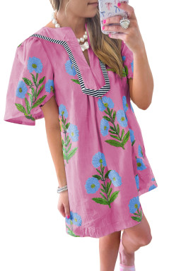 striped trim dresses vendor