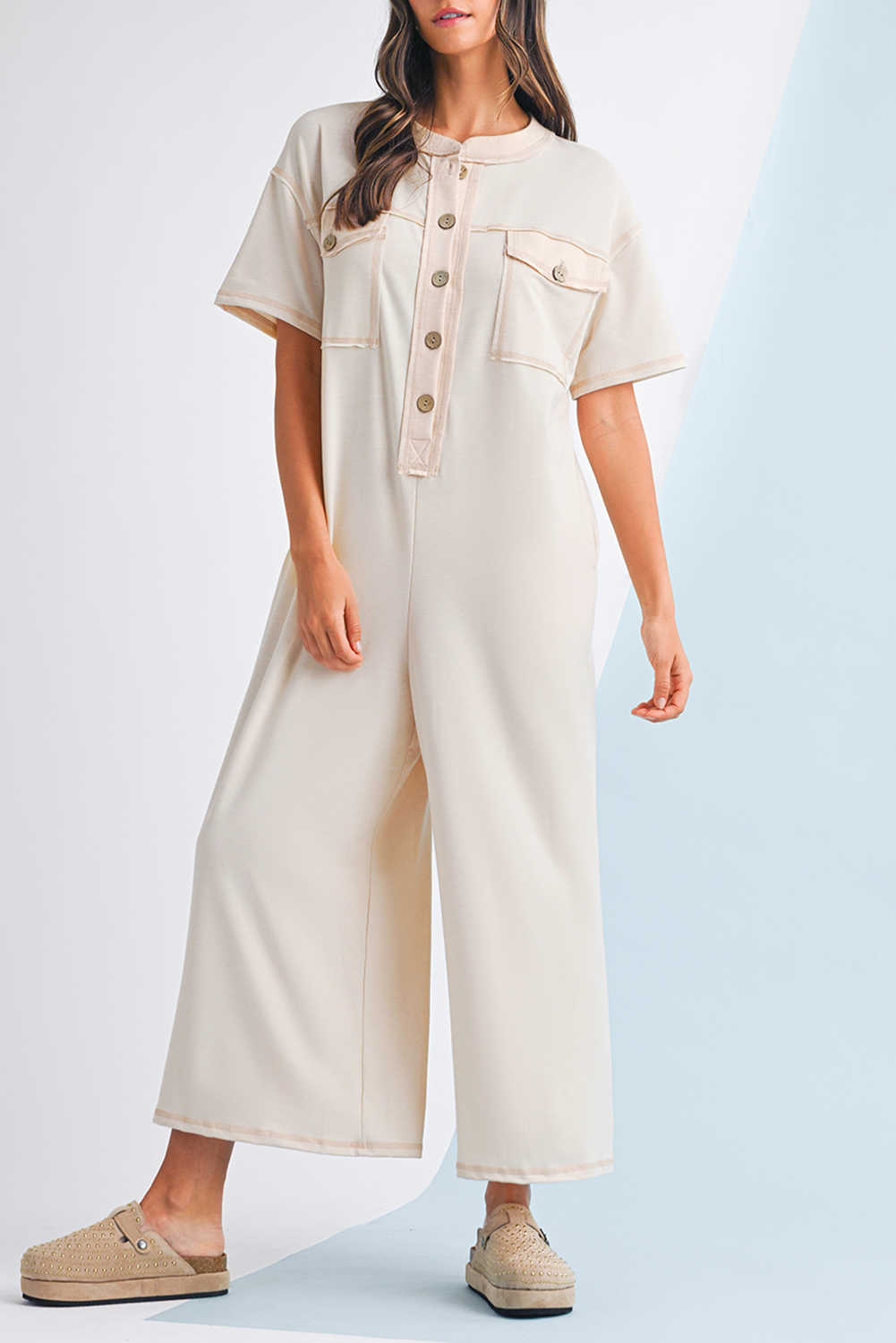 Mono de màniga curta Jet Stream Patchwork