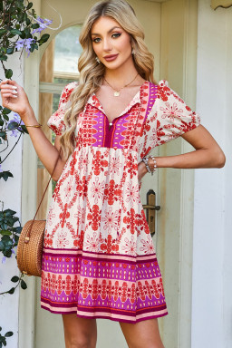 floral mini dresses in bulk