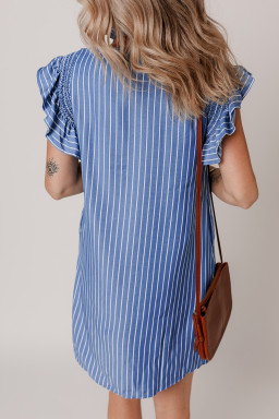 striped mini dresses supplier