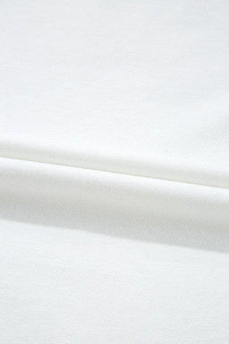 White Fake Two-Piece Lace Long Sleeve Drop Shoulder Tee