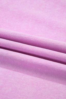 Phalaenopsis Mineral Wash Sleeveless Top and Split Skort Set