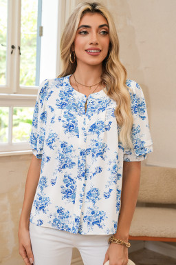 Sky Blue Blouses & Shirts