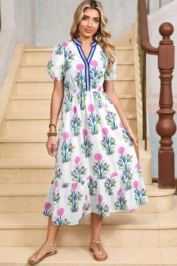 ruffle hem dresses vendor