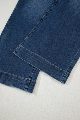 Ashleigh Blue Cropped High Rise Wide Leg Jeans