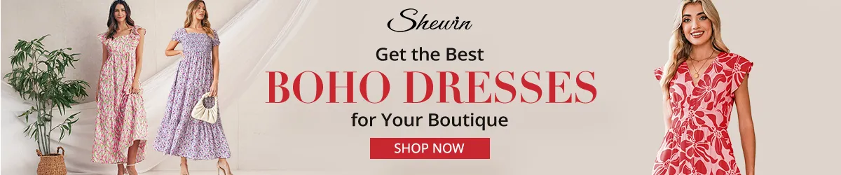 wholesale boho dresses