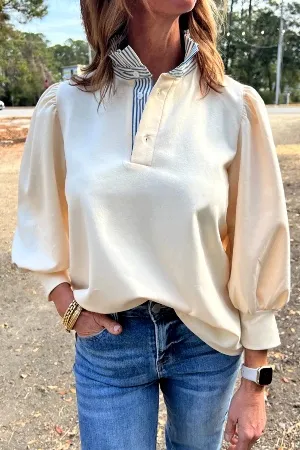 wholesale  Contrast Trim Pullovers