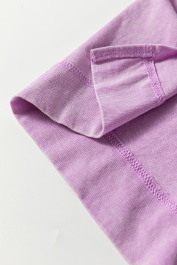 Wisteria Mineral Wash Pocketed T-shirt Dress