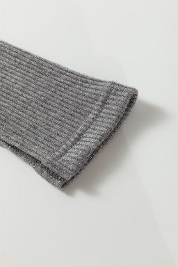 Sleet Button Down Slim Fit Ribbed Knit Cardigan