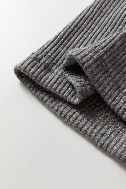 Sleet Button Down Slim Fit Ribbed Knit Cardigan