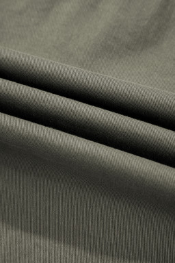 Green Bay Ruffle Plain Denim Jacket Vest