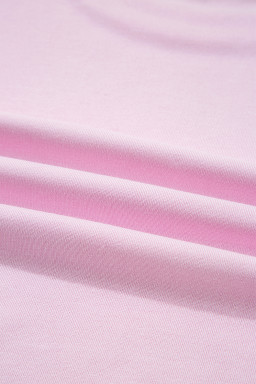 Pink GAME DAY Football Print Casual Sweatshirt