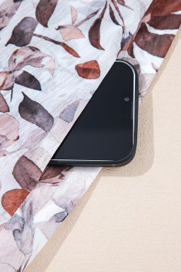 White Floral Print Sweetheart Neck High Waist Mini Dress