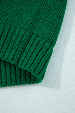 Evergreen Plaid Bow Graphic Christmas Sweater