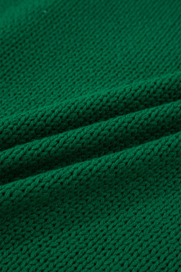 Evergreen Plaid Bow Graphic Christmas Sweater