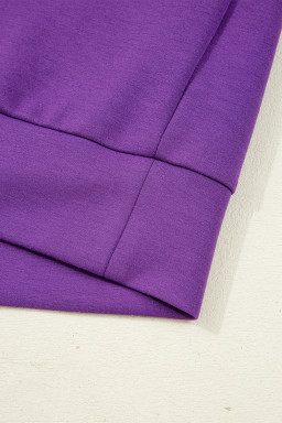 Wisteria Half Zip Sporty Pullover Mini Skort 2pcs Outfit