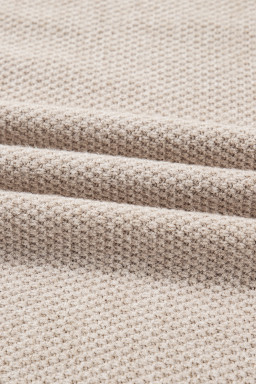 Parchment Colorblock Striped Sleeve Detail Knit Sweater