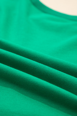 Sea Green HOLLY JOLLY Letter Christmas Holiday Sweatshirt