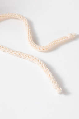 Racing Red Contrast Trim Textured Knit Drawstring Hooded Sweater