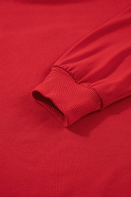 Fiery Red merry Holiday Christmas Graphic Sweatshirt