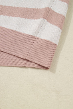 Apricot Cactus Print V Neck Plus Size Button Cardigan